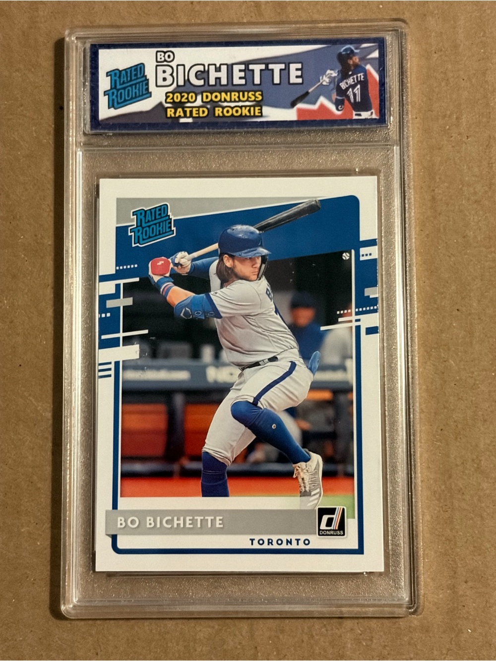 🇨🇦NOW $10🍀 Bo Bichette 2020 Donruss Toronto Blue Jays Rookie RC Baseball Card
